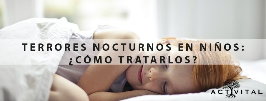 terrores nocturnos en niños